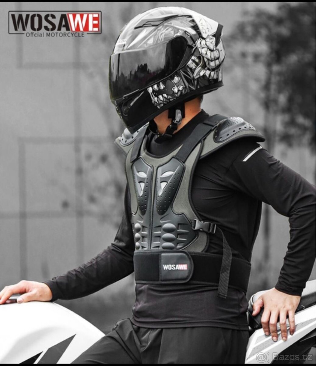 Ochranná vesta - MX MTB MOTO SKY SNB - 7