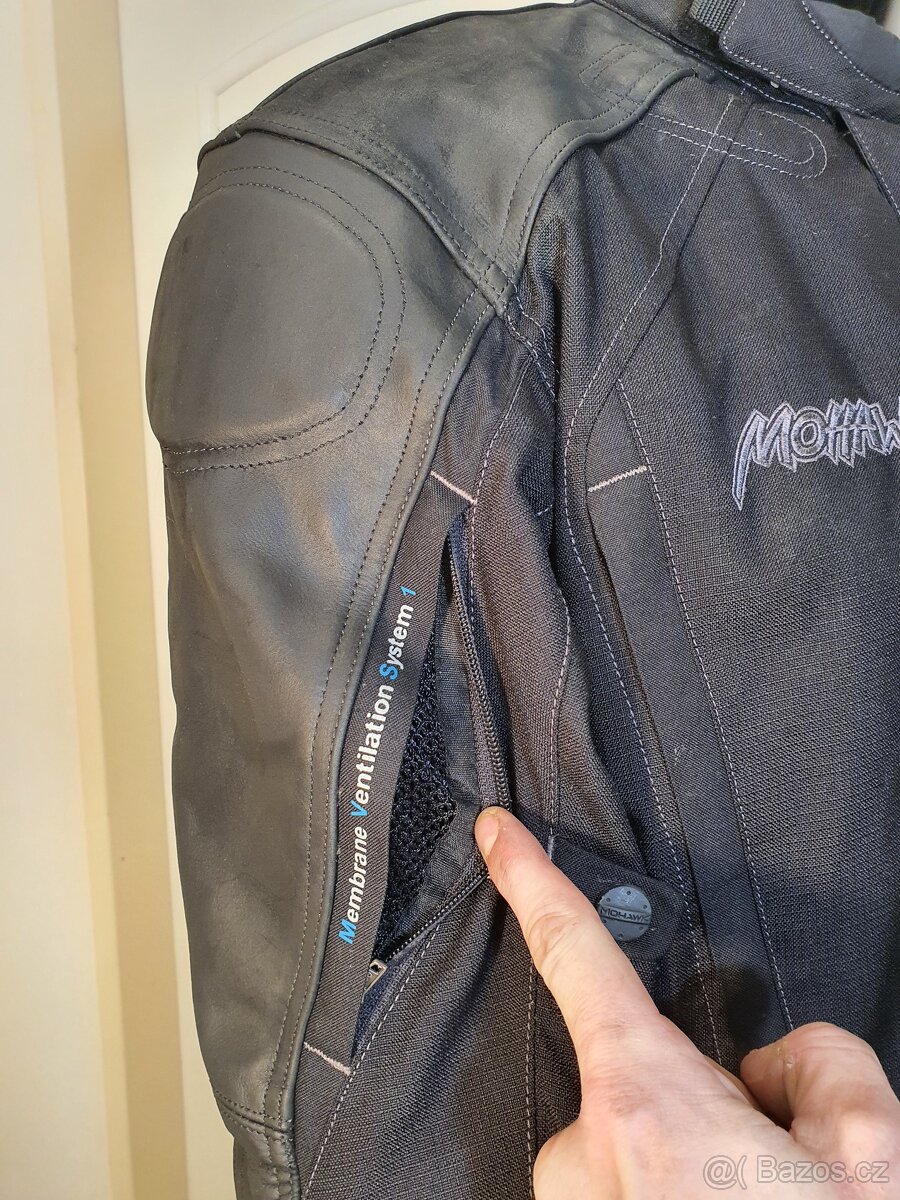 Mohawk MVS-1 Kůže / Textil bunda na moto BMW XL - 7