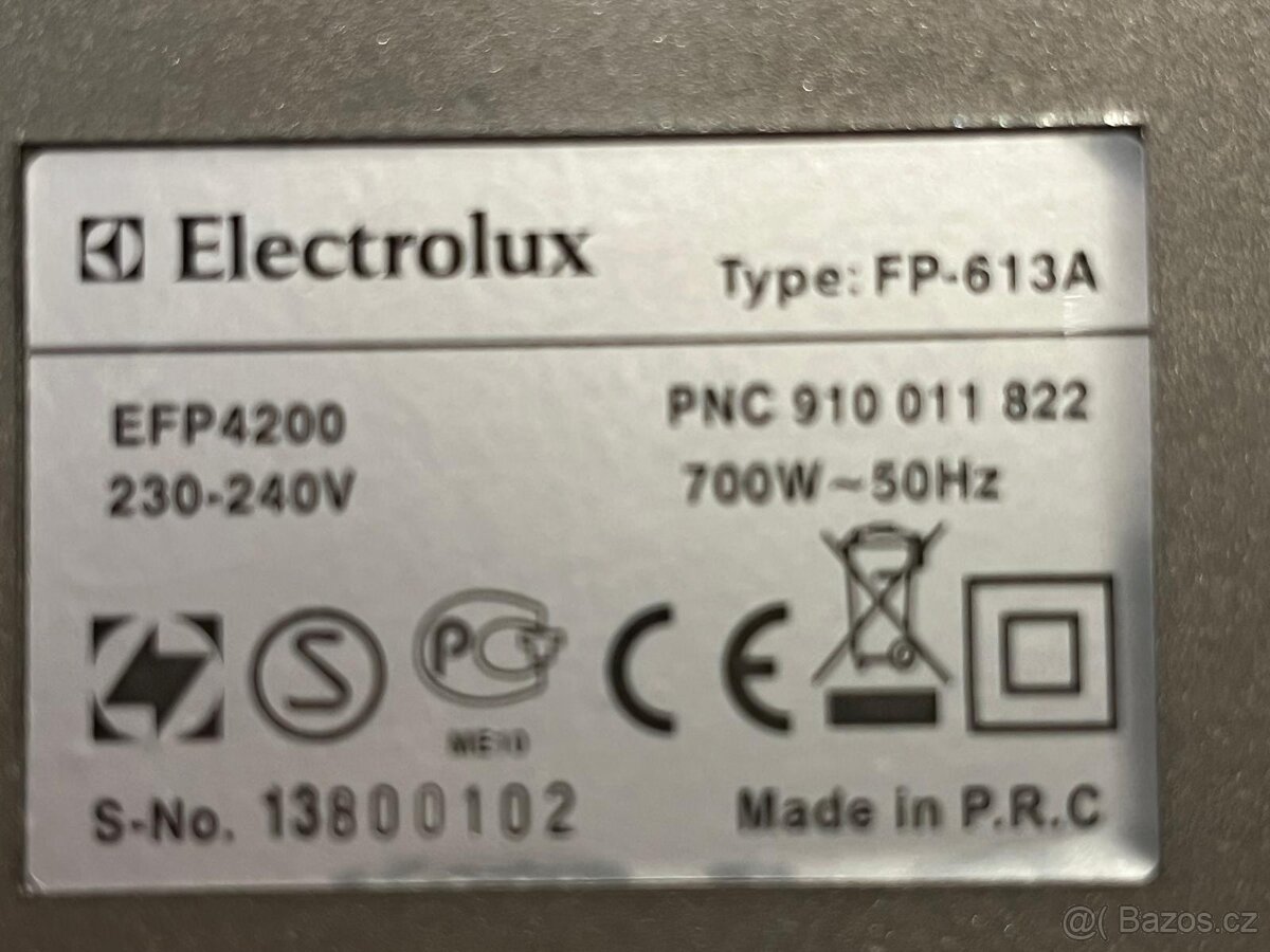 Multifunkční mixer Electrolux Optistore - 7