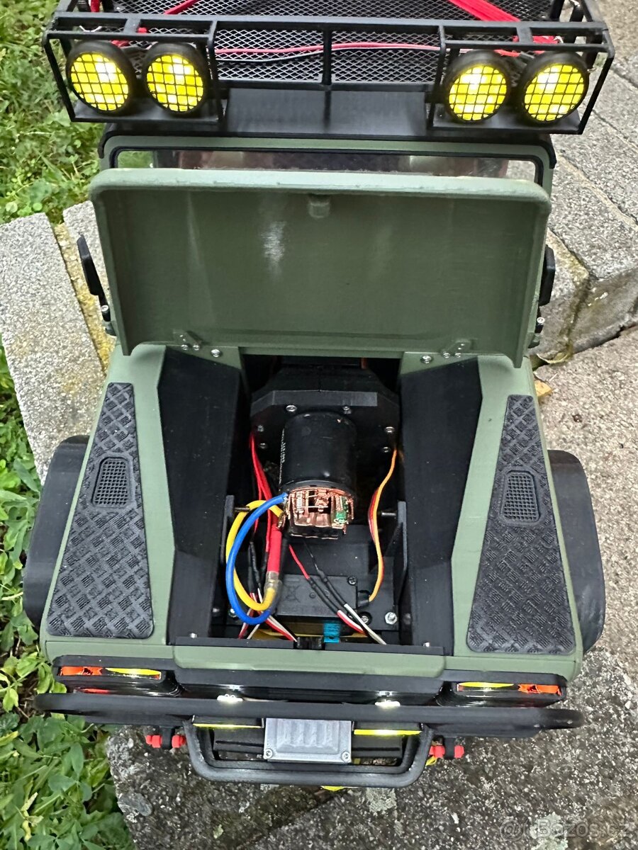 RC model Land Rover Defender, 3D tisk - 7