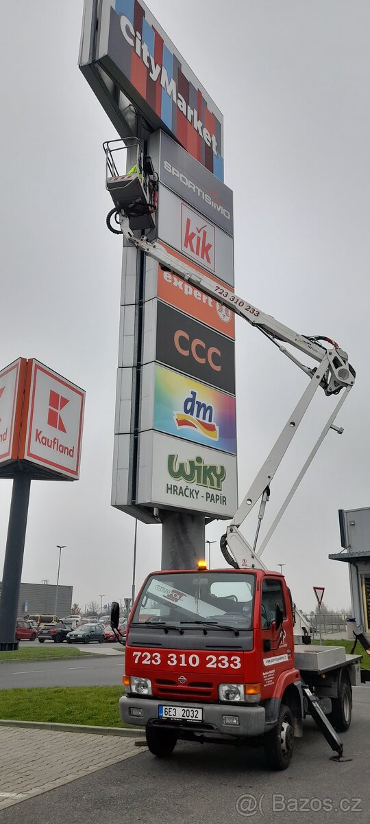 Pracovní montážní plošina 20m - 7