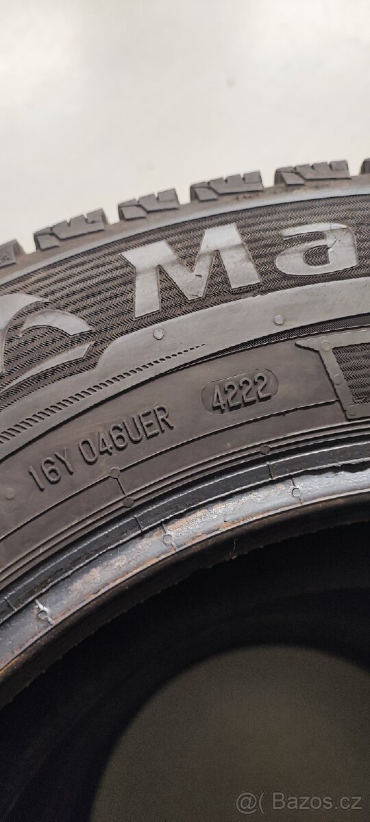 215/65/16C Matador Nordicca Van, DOT 4222, 7.8mm-6.8mm. - 7