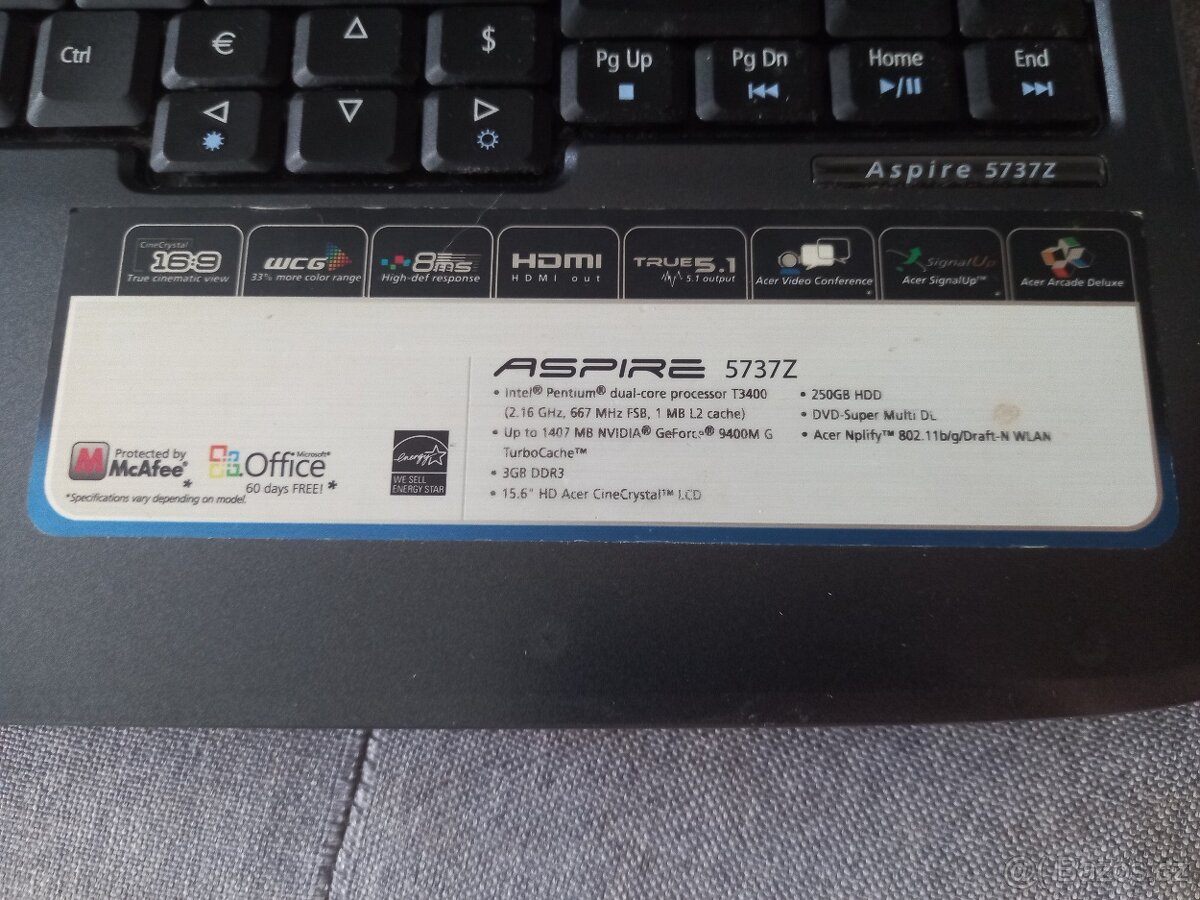 Acer aspire 5737Z - 7