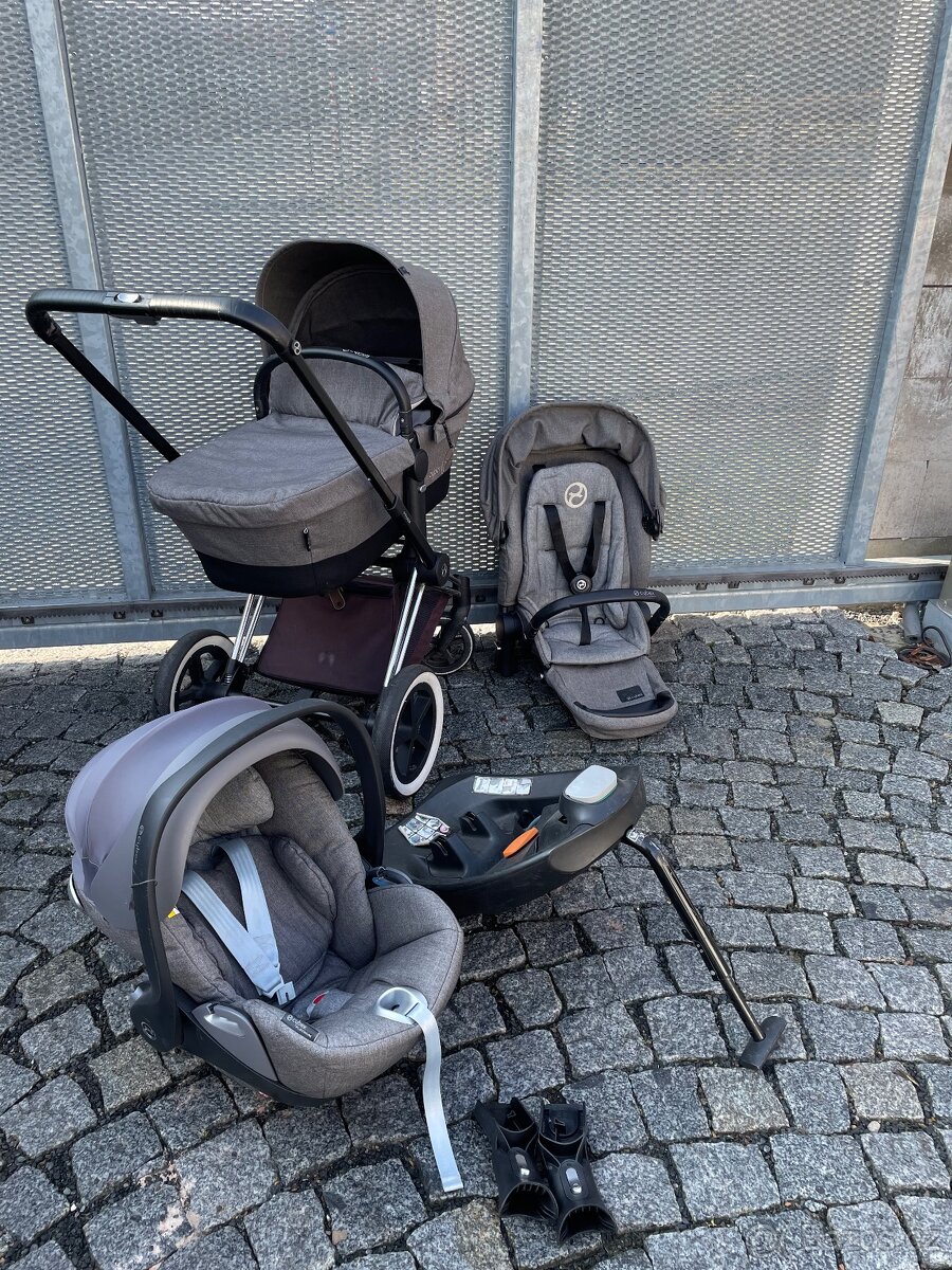 Cybex Priam trojkombinace + isofix - 7