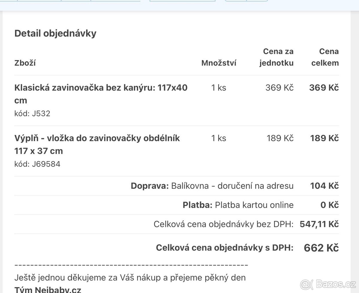 Zavinovačka pro miminko - 7