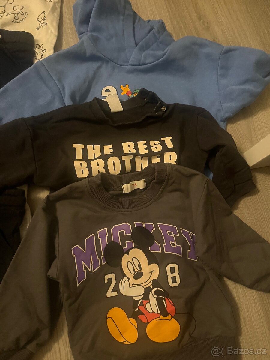 Velke mnozstvi detskeho obleceni 68-80 vel. - 7