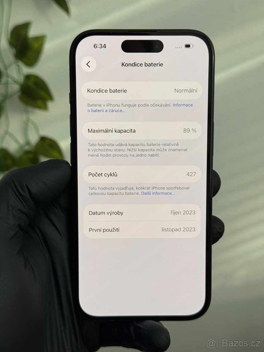 iPhone 15 256GB černý - 7
