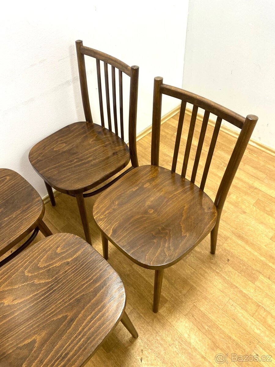 Retro židle TON 60. léta.- - 7