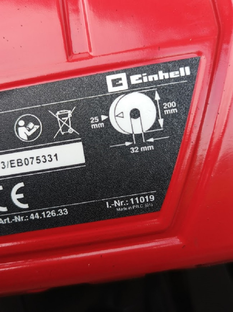 Dvoukotoučová stolní bruska TC-BG 200 L Einhell - 7