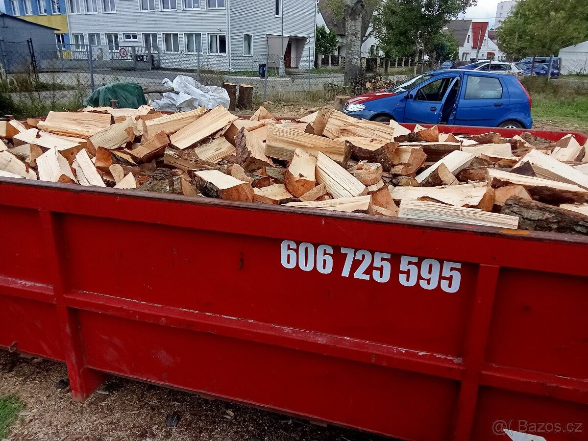 Palivové dřevo štípané - 7