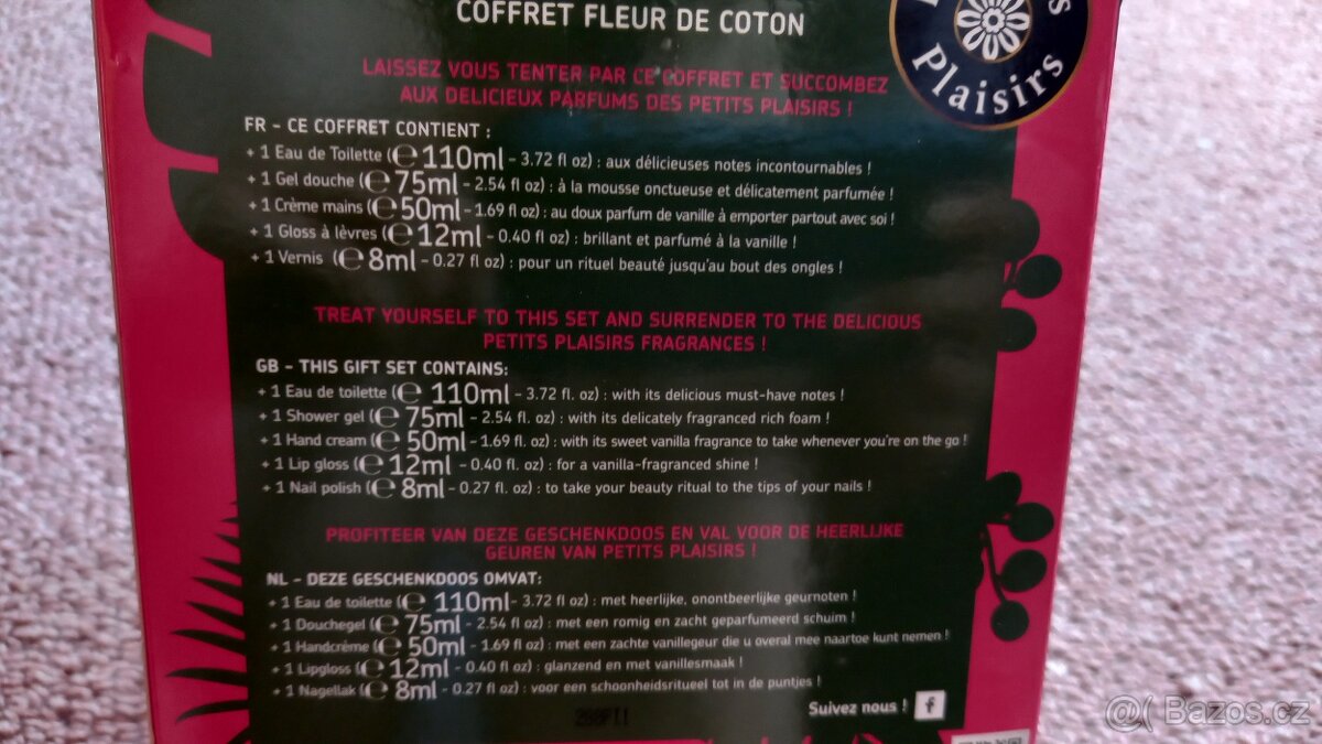 Les Petits Plaisirs - Fleur de Coton gift box - SLEVA - 7