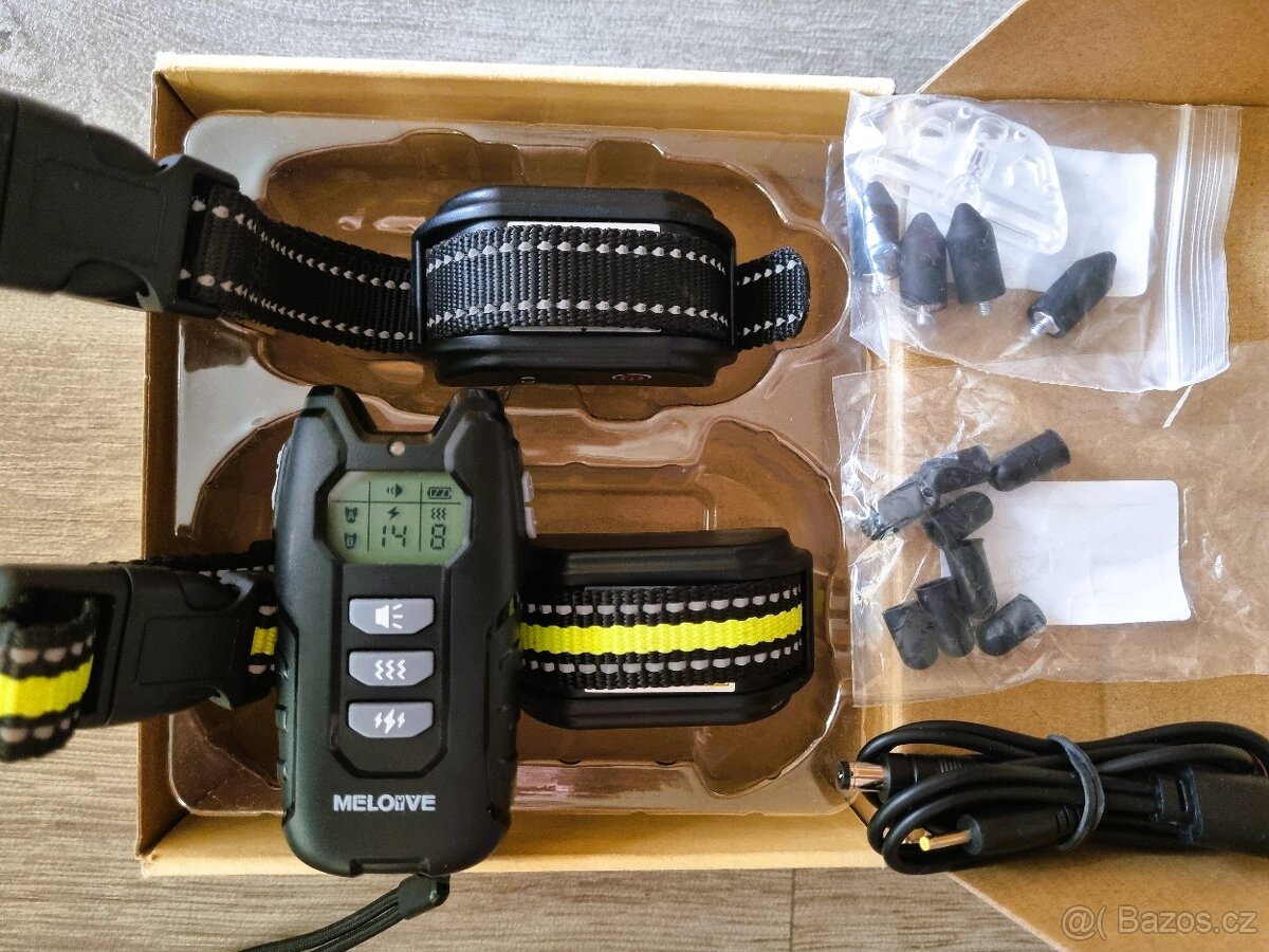 Výcvikový elektrický obojek pro psa 2 dva psy - 7