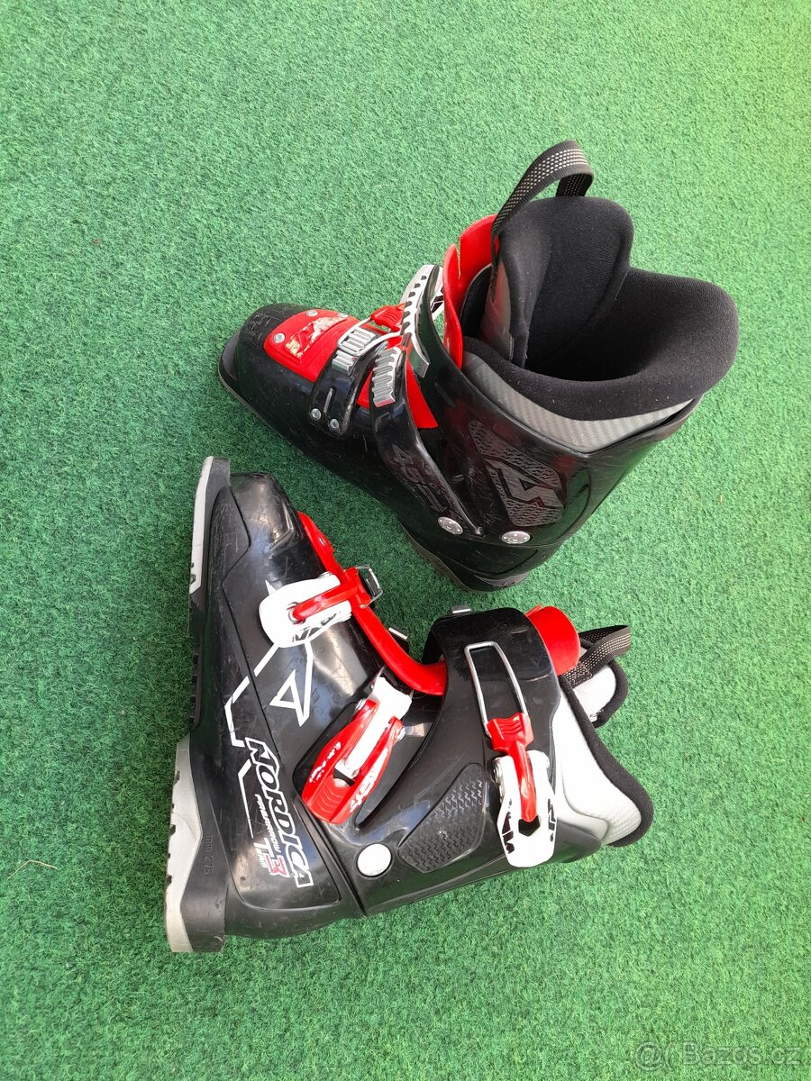 Lyžařský set - lyže Atomic Race 100 cm + přesķáče Nordica - 7