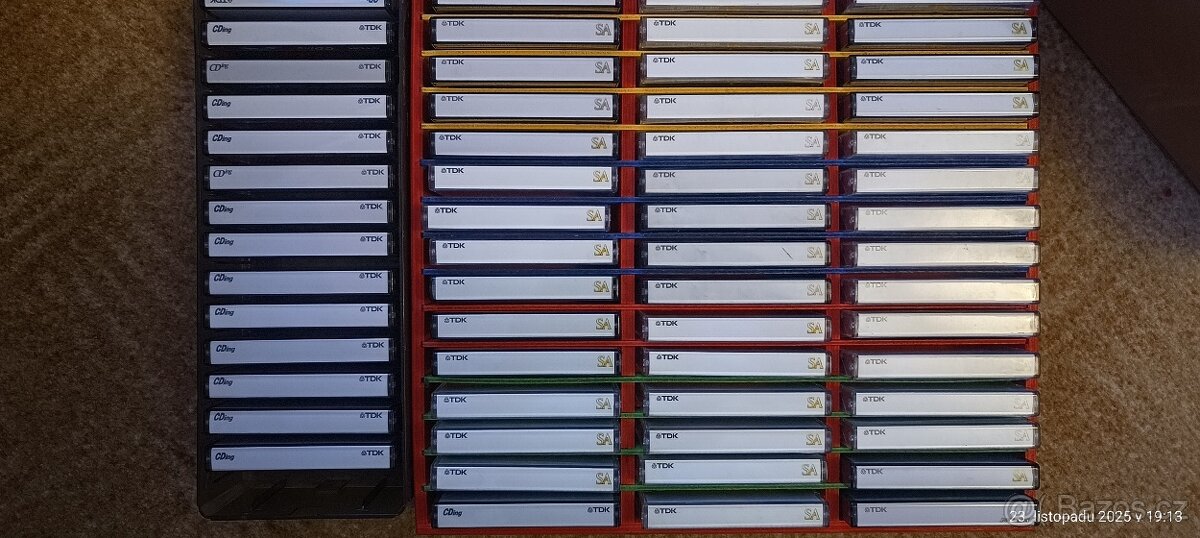 Nabízím cca 700 MC kazet Chromky, Metal MC Raritní , HF - 7