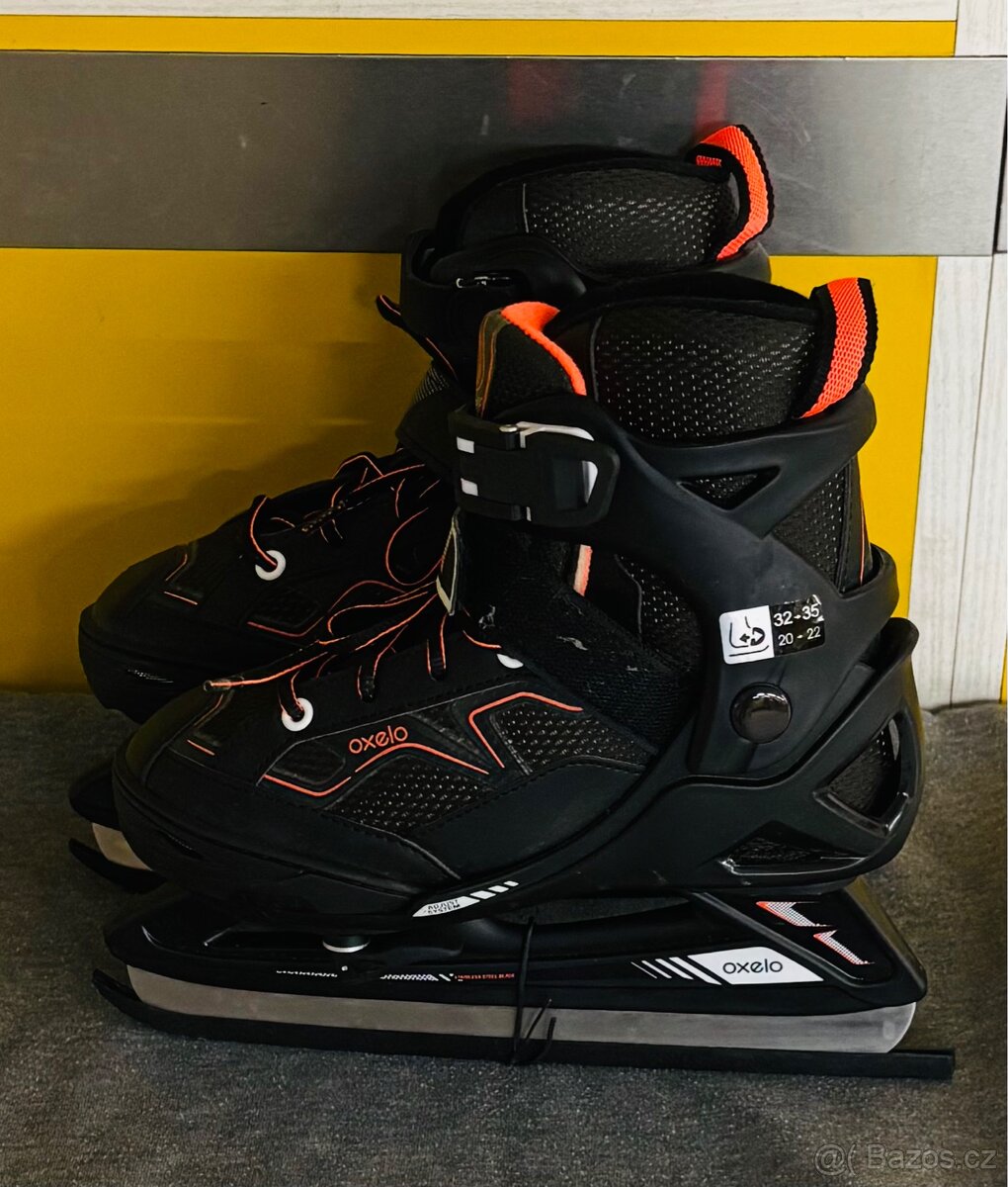 TOP stav - lední brusle Oxelo (32-35 EU) - 7