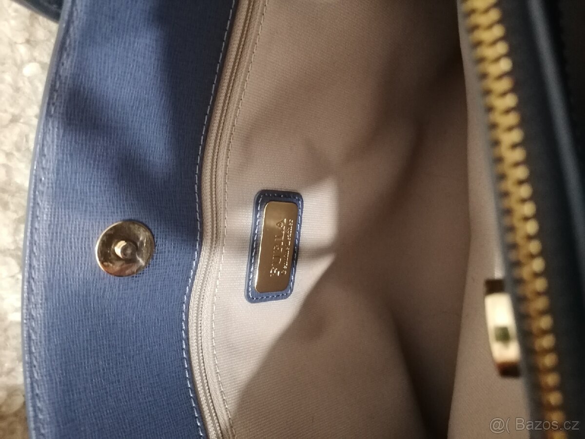 Kožená nádherna kabelka Furla - 7
