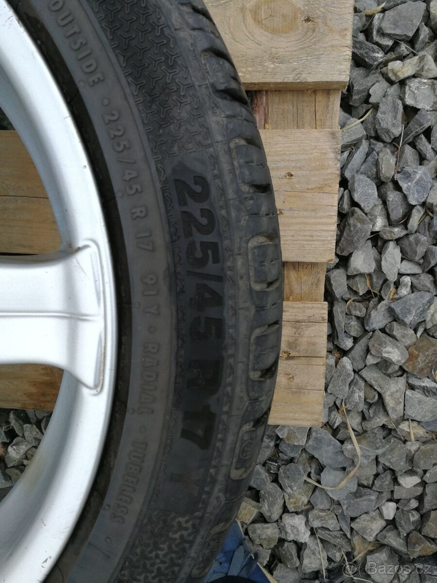 Alu kola FLW 17", letní pneu - 7