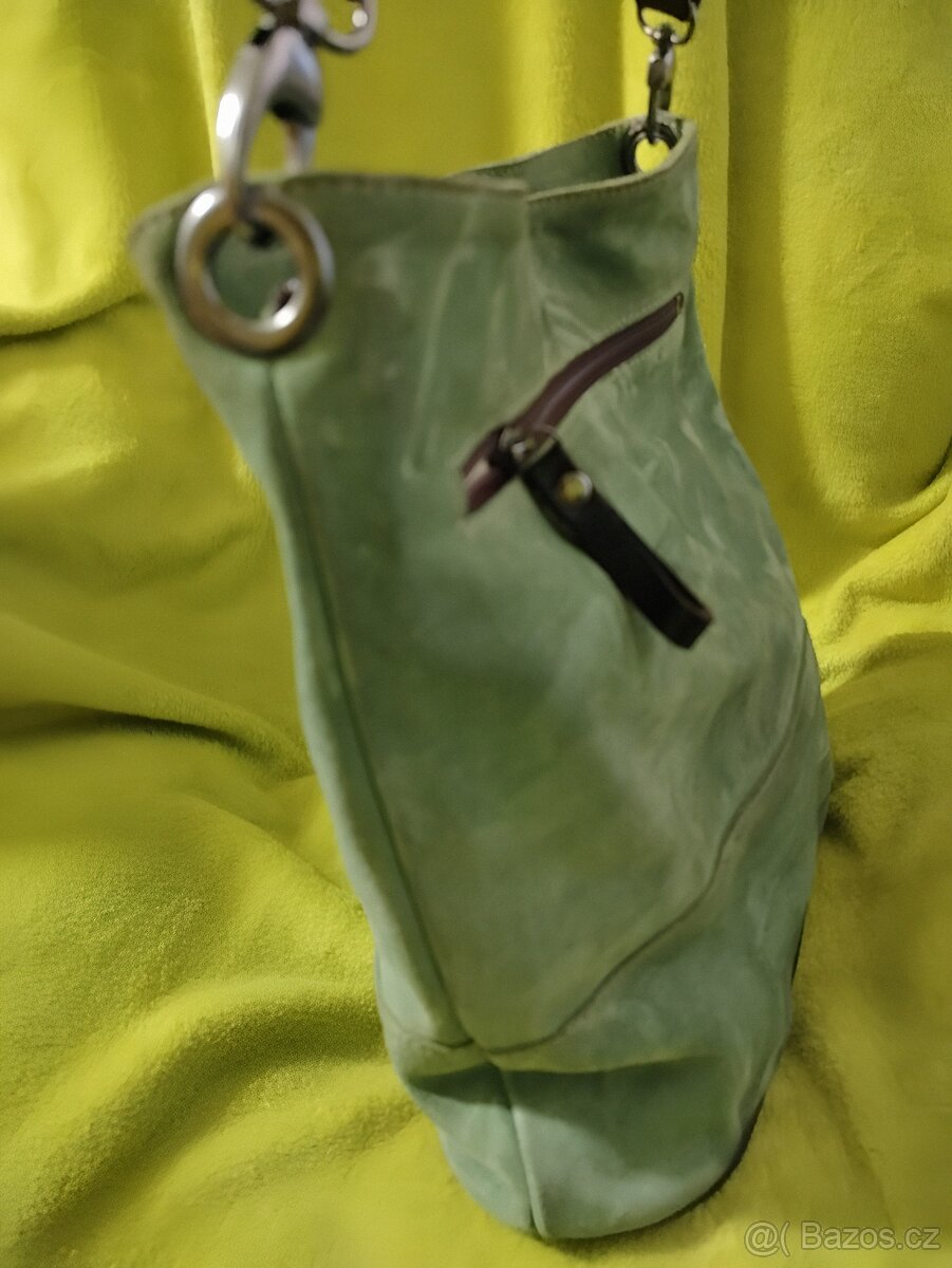 Kabelka broušená kůže - 7