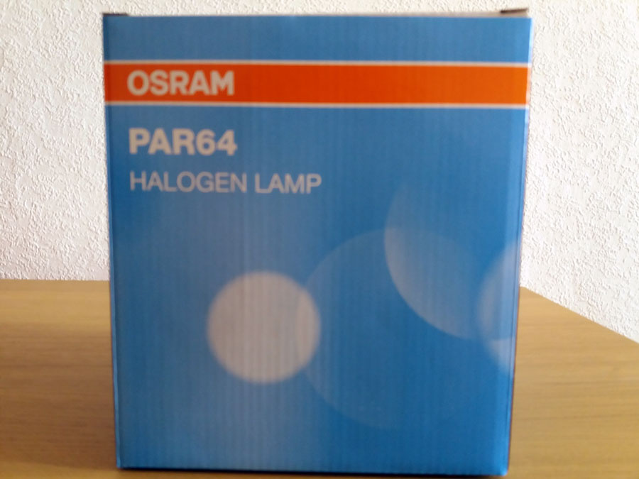 PAR 64 240V/1000W CP61 GX16d 300h Tungsram - 7