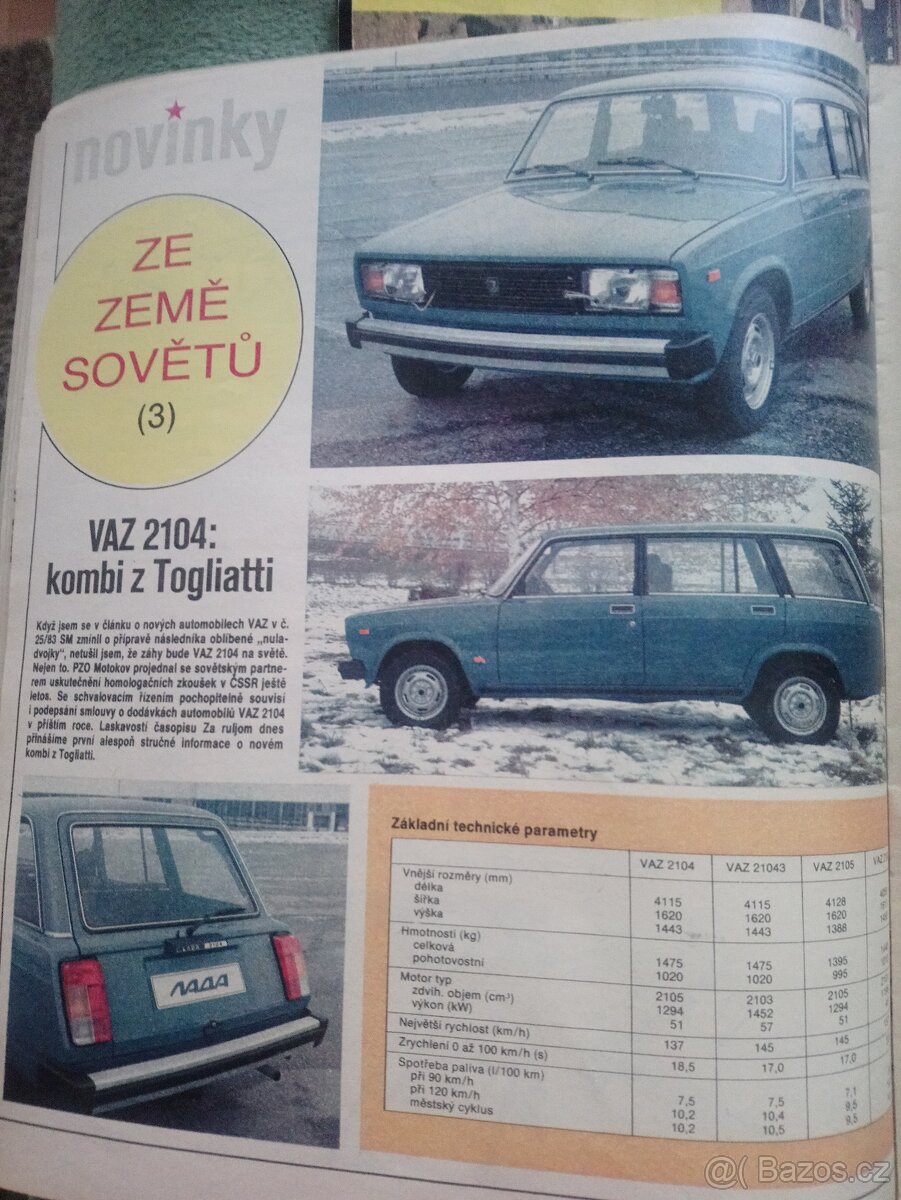 Časopisy Svět motorů - ročník 1985 - 7