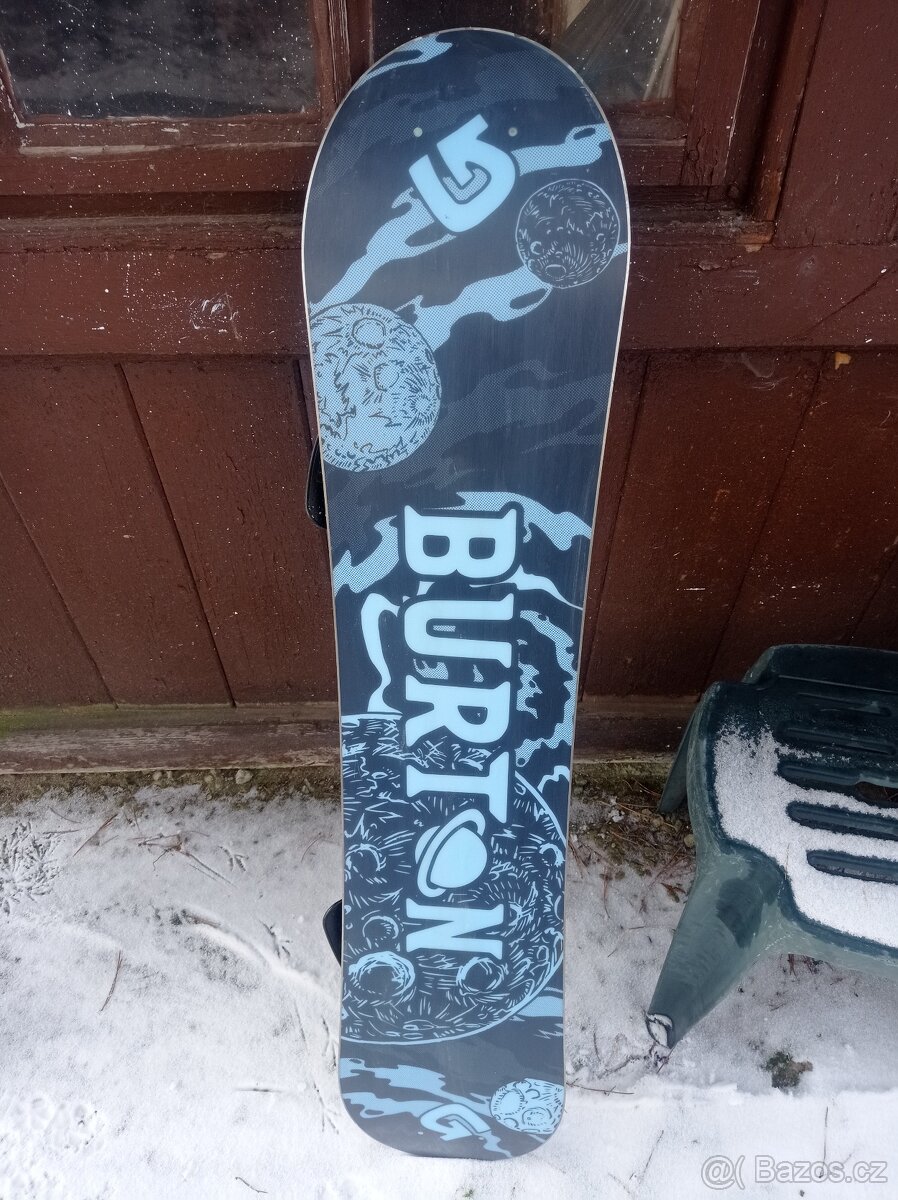 Prodám snowboard set BURTON 110cm - 7