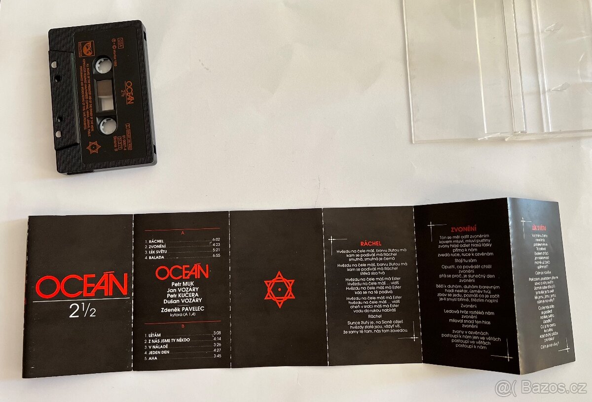 Oceán 2 1/2 MC kazeta 1992 Petr Muk - 7