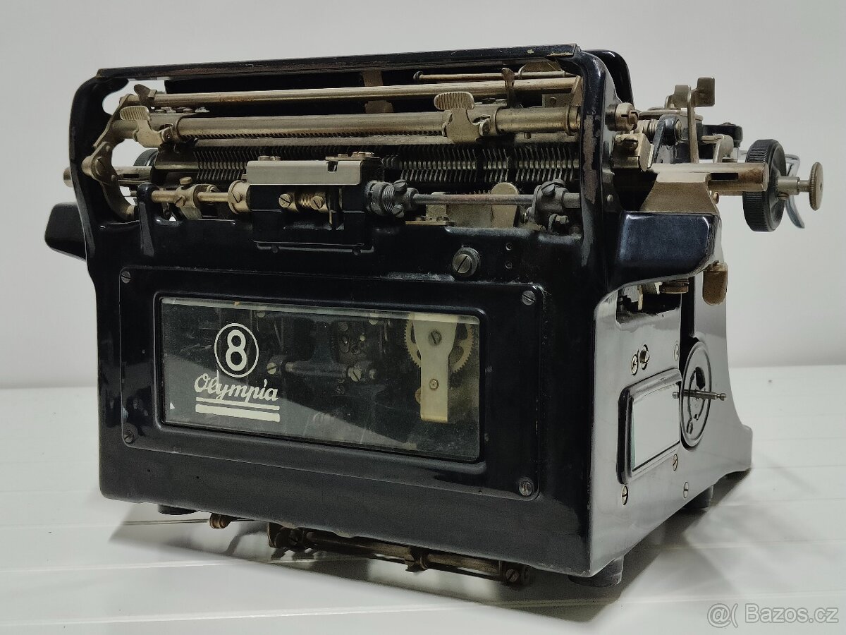 Starožitný psací stroj Olympia 8 - 7