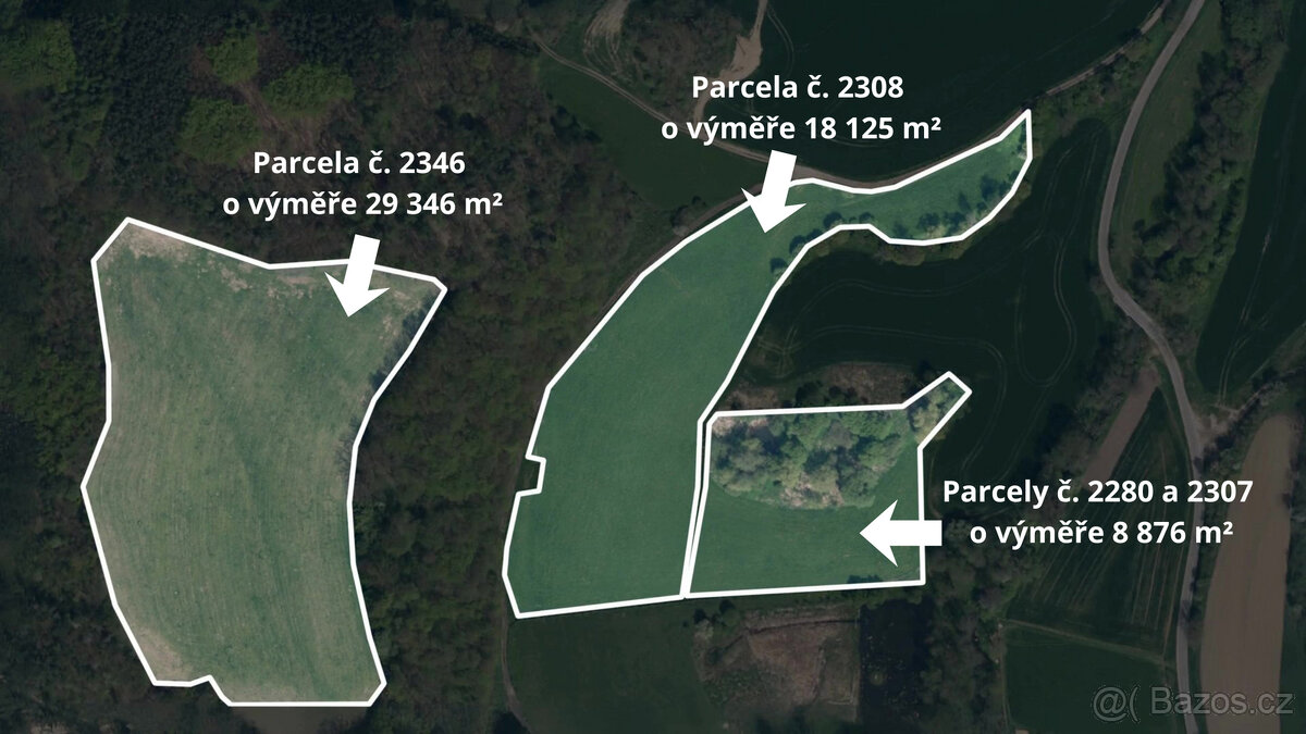 Rozmanitá usedlost s rozsáhlými pozemky 64 544 m² — Rochov u - 7