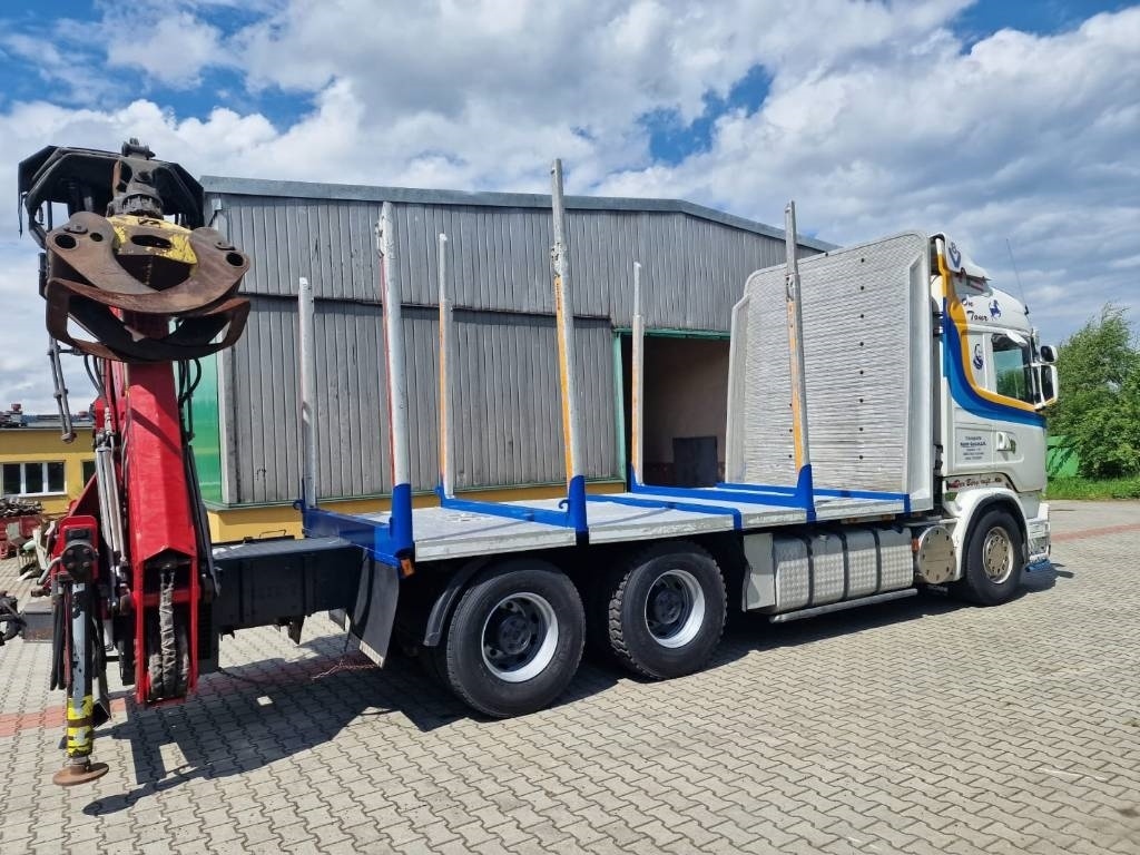 Scania R 560 do drewna do lasu lesovoz - 7