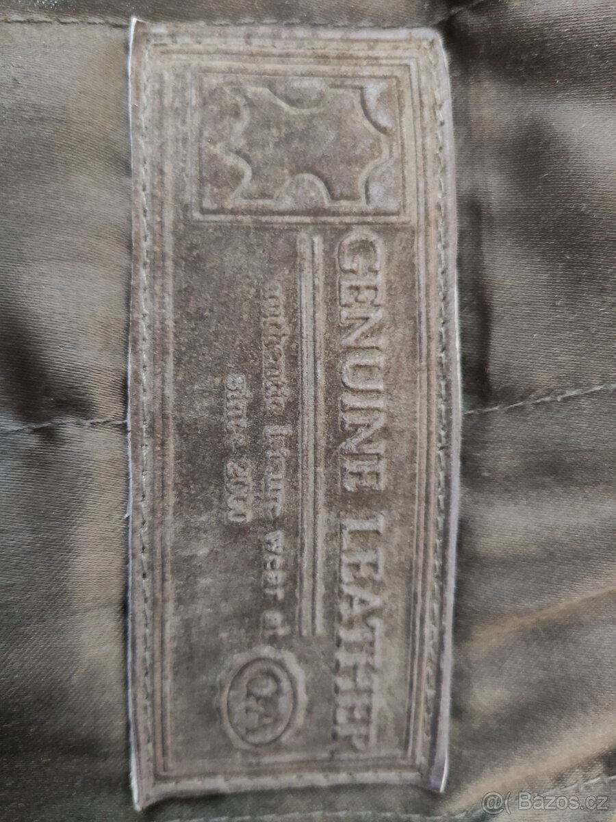 Kožená bunda, vel.40 - 7