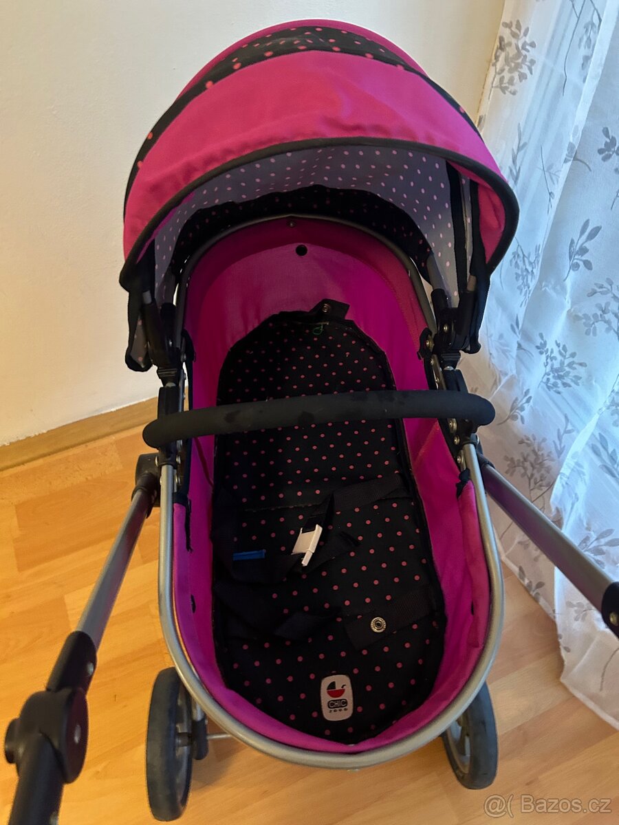 Kočárek na panenky Chic Bayer - 7