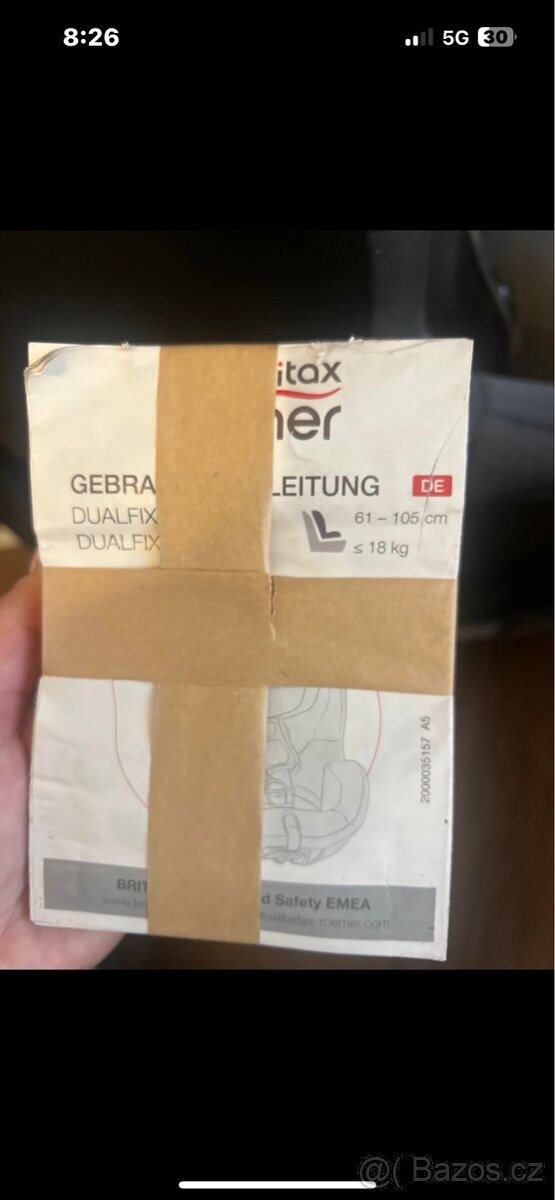 Britax romer dualfix autosedacka - 7