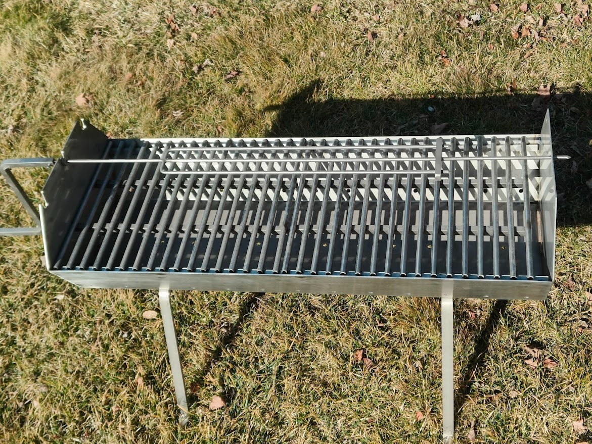 Ručně vyrobený nerezový gril MORAVA - 7