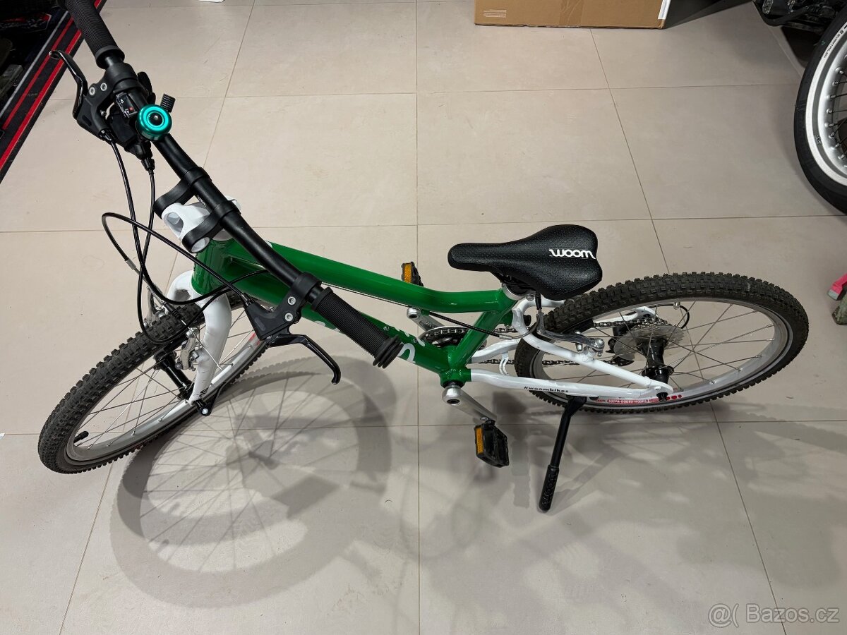 Dětské kolo Woom 4 "20" zelené - 7