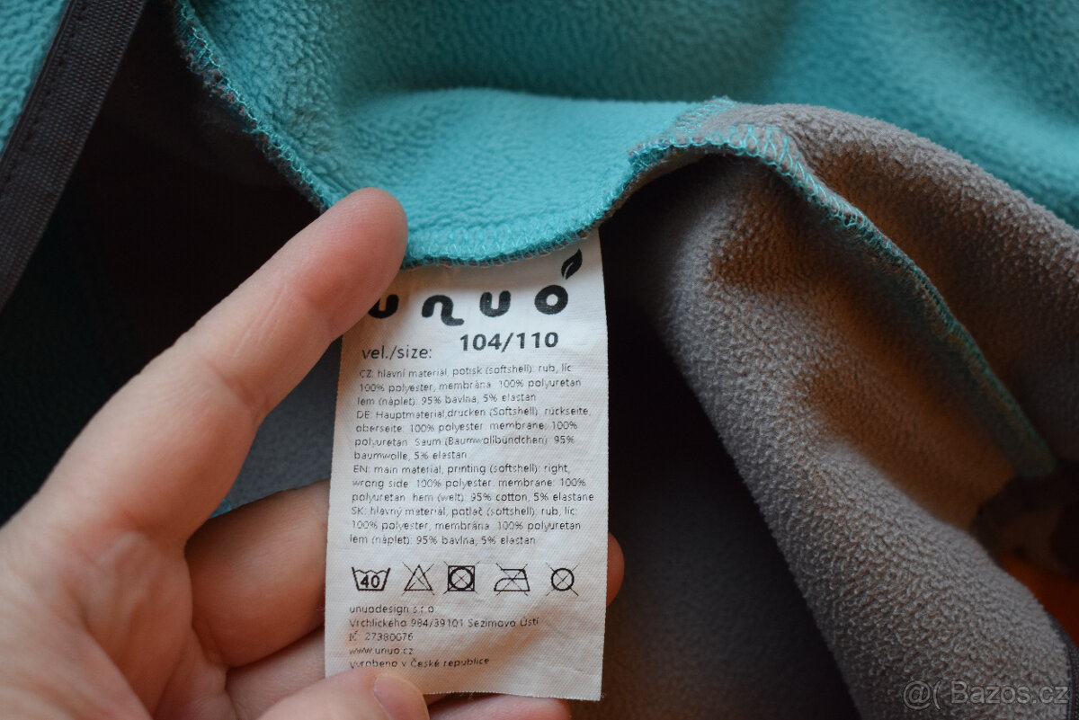 Softshellová bunda Unuo s pejsky vel. 104/110 - 7