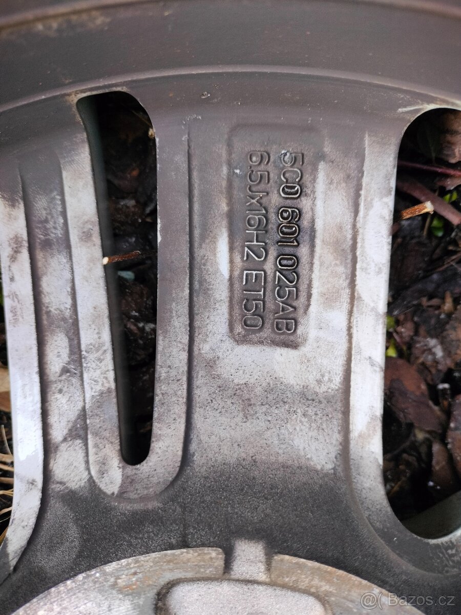 VW disky Stratford r16 dva kusy - 7