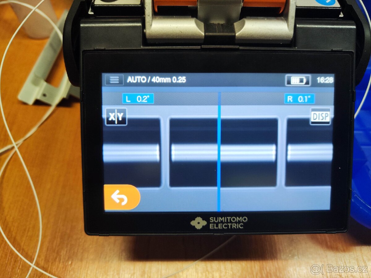 Svářečka optických vláken Sumitomo 72C - 7