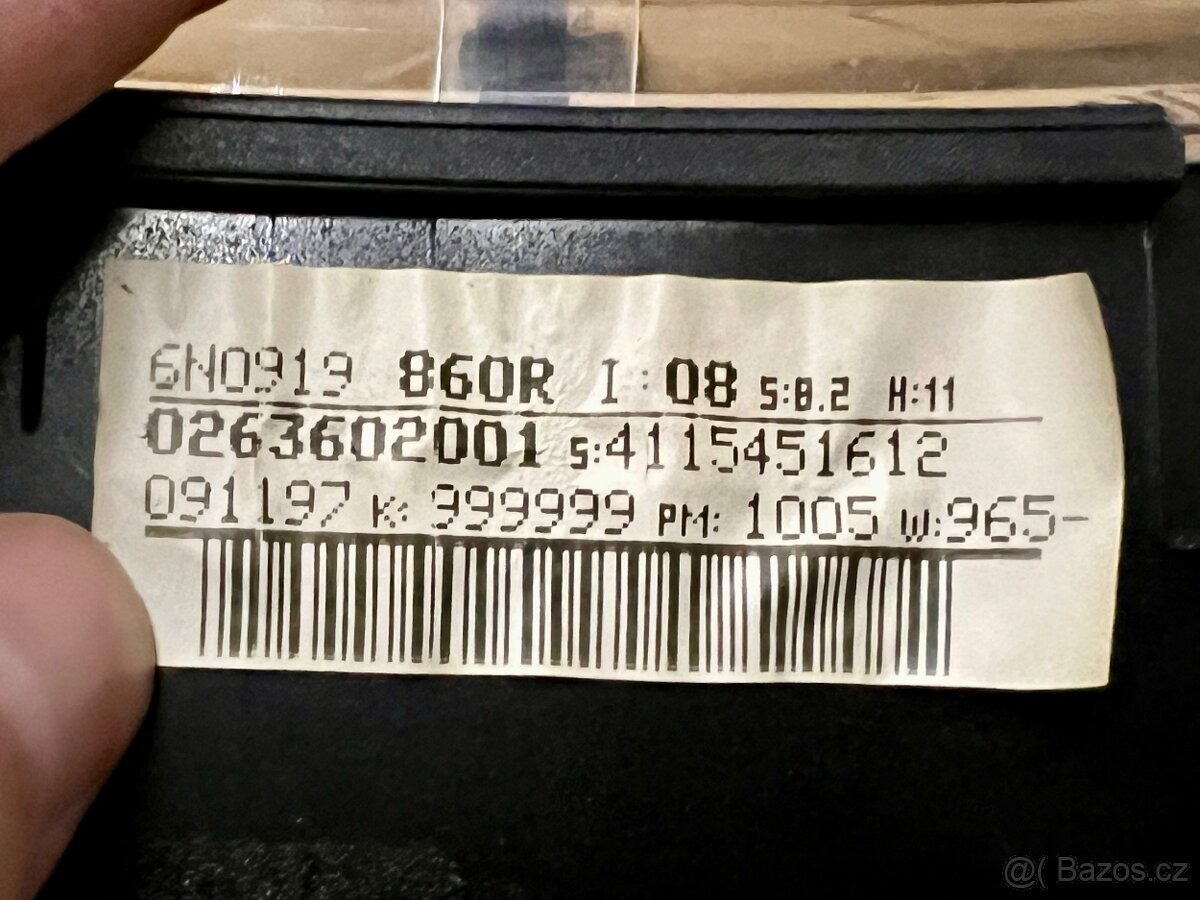 DÍLY VW POLO 6n/6k - 7