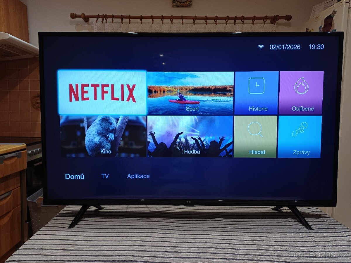 43"109cm, Smart TV, Wi-Fi, DVB-T2 - 7