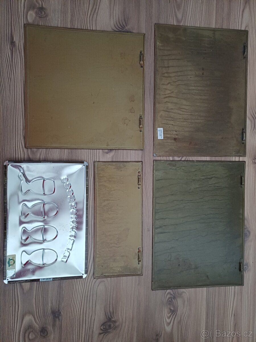 Plechové obrázky/dekorace - 7