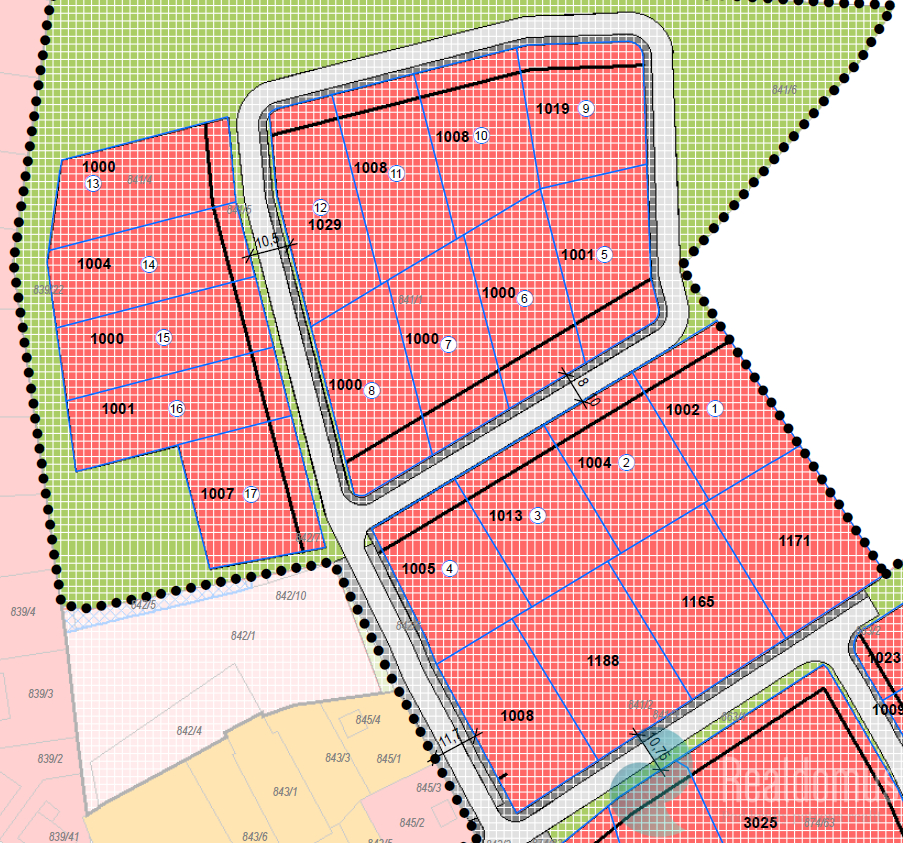 Prodej, pozemky pro bydlení, obec Litvínovice - 7