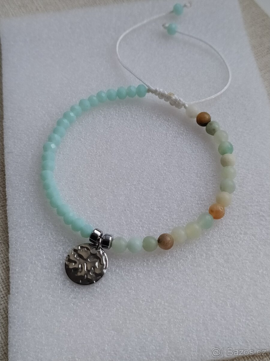 Náramek Amazonit měsíc - 7