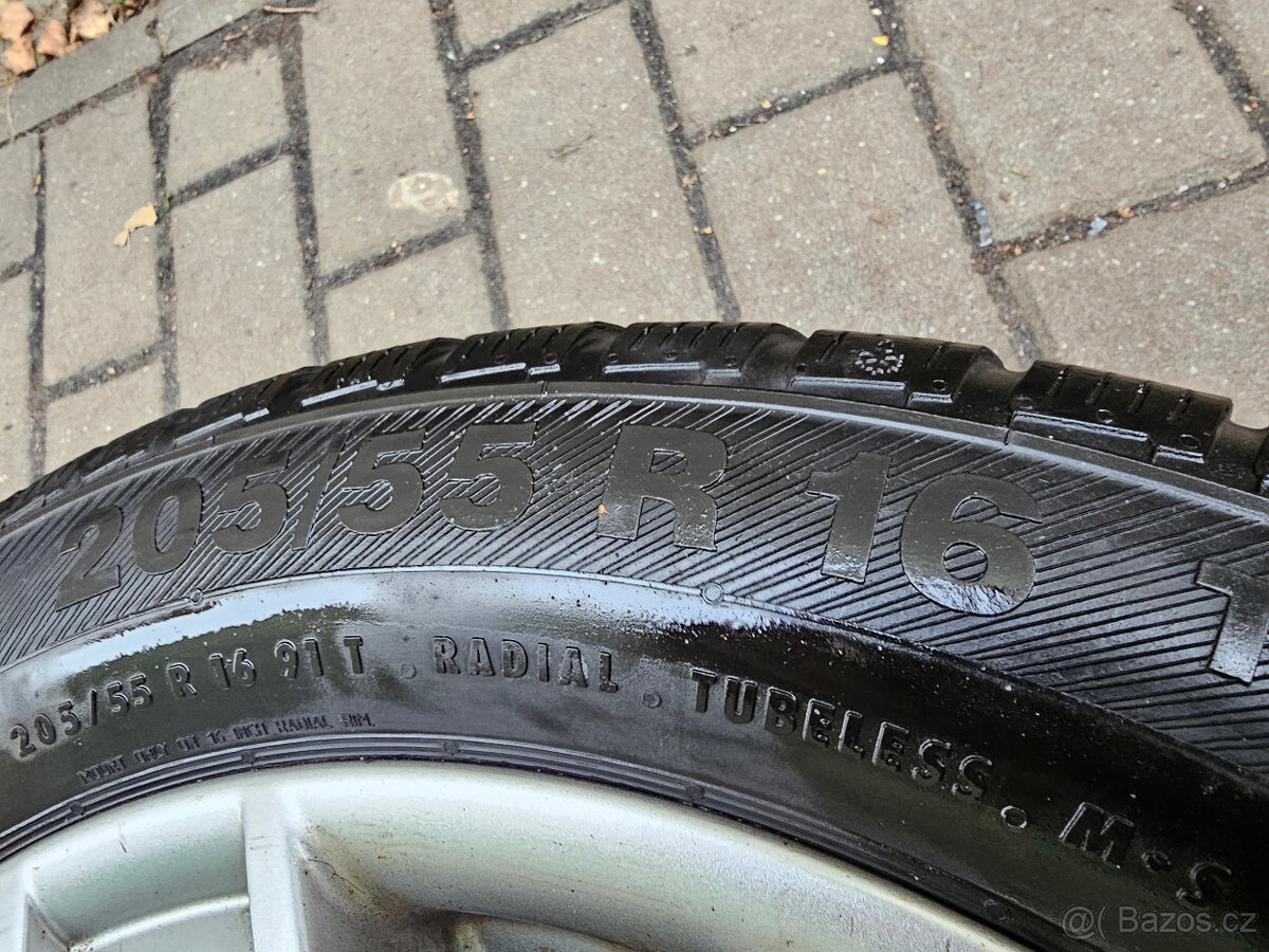 ALU kola zimní VW Golf 4 Bora 5x100 R16 - 7