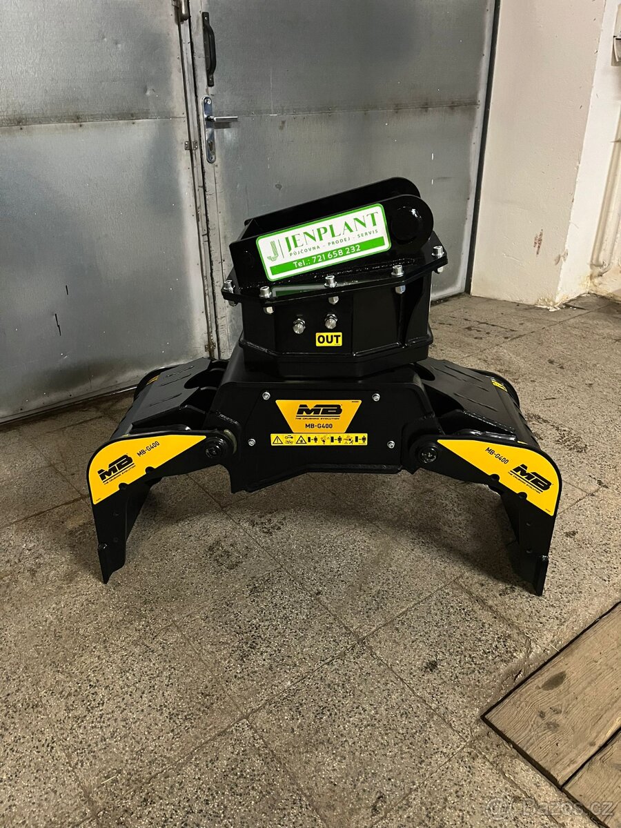 Sortýrovací drapák MB CRUSHER - 7