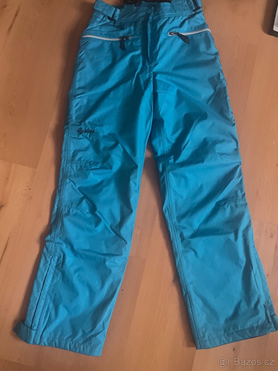 Zimní set zn. Kilpi vel. 34, modrá mikina, kalhoty/modré, bu - 7