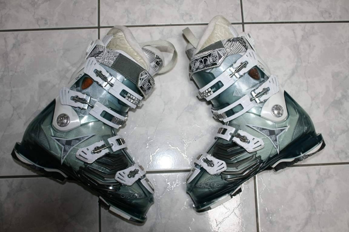 dámske lyže atomic 150 cm , lyžáky - 7