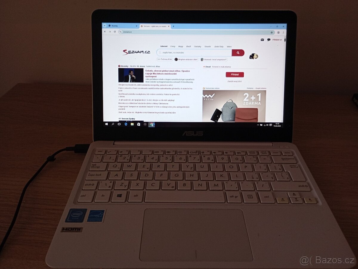 Starý ntb Asus E200HA - 7