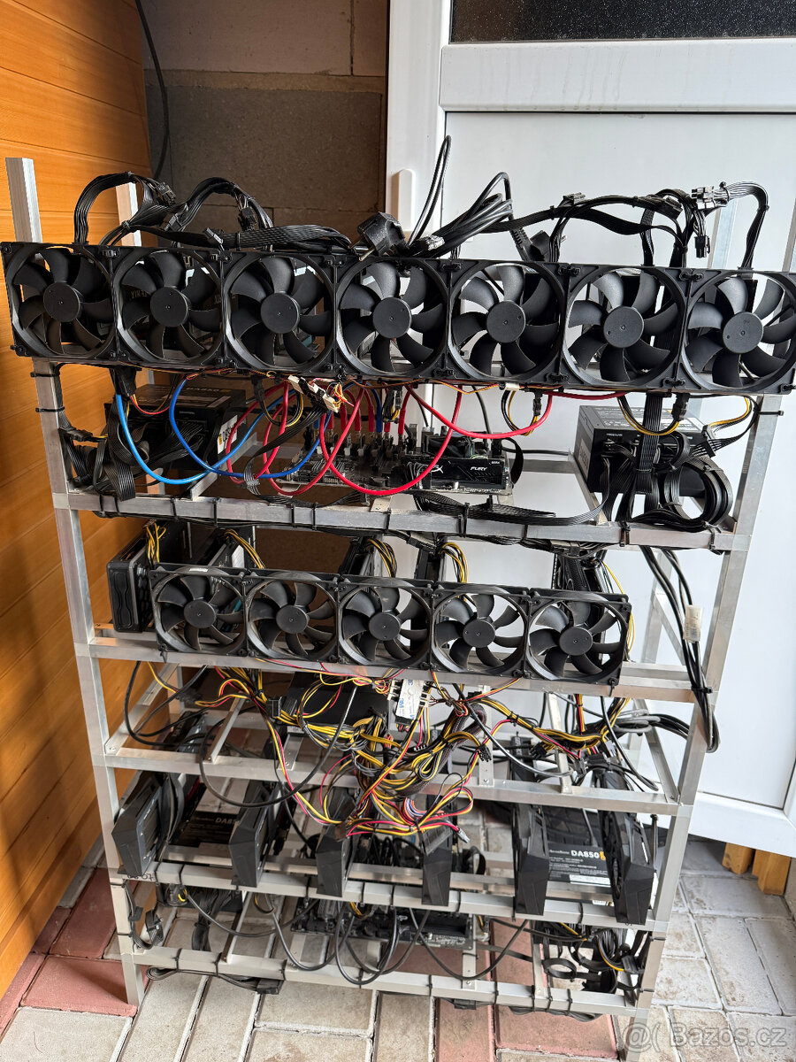 prodám 2x mining rig - 7