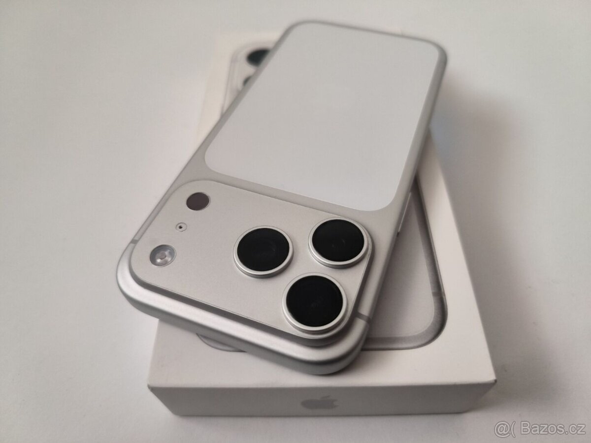 apple iphone 17 PRO 256gb Silver / Batéria 99% - 7