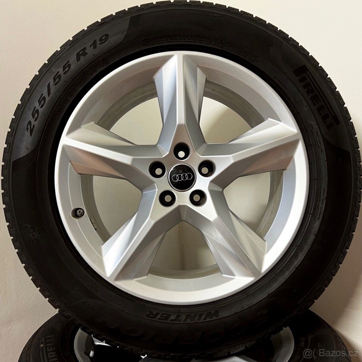 AUDI Q7 4M 5x112 R19 ET28+ZIMNÍ 255/55R19 7,5mm - 7